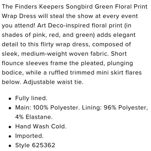 Finders Keepers Ruffle Dress - Picture 7 of 7